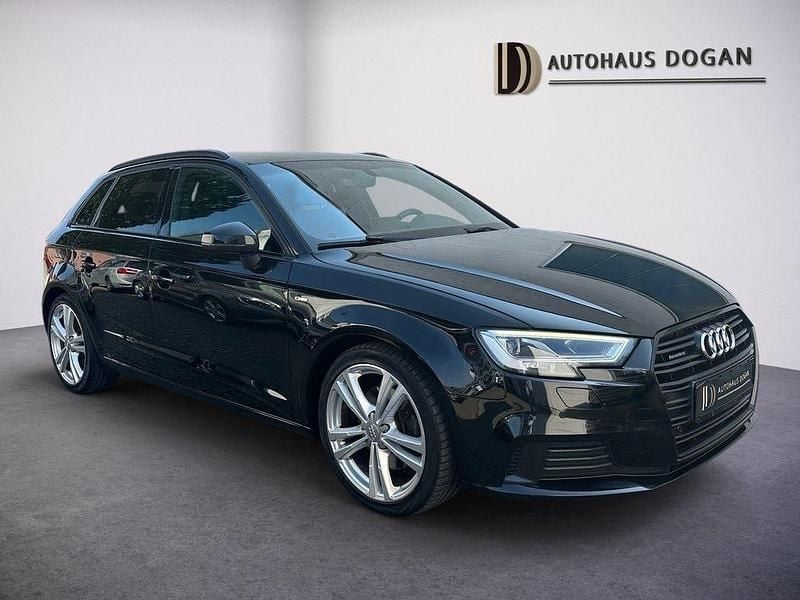 Używany Audi A3 S-Line 184 KM (135 kW) 2019 Czarny Sedan/Limuzyna
