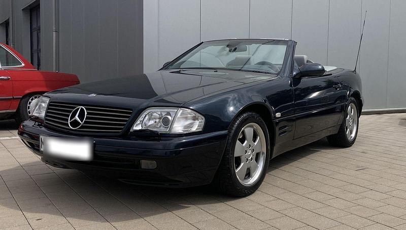 Gebraucht Mercedes SL320 224 PS (164 kW) 2000 Schwarz Cabrio