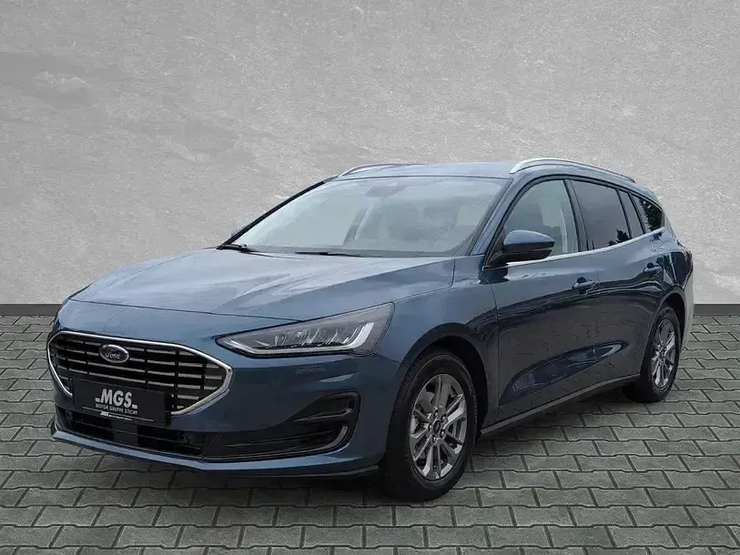 Nowe Ford Focus Titanium 155 KM (114 kW) 2025 Niebieski Sedan/Limuzyna