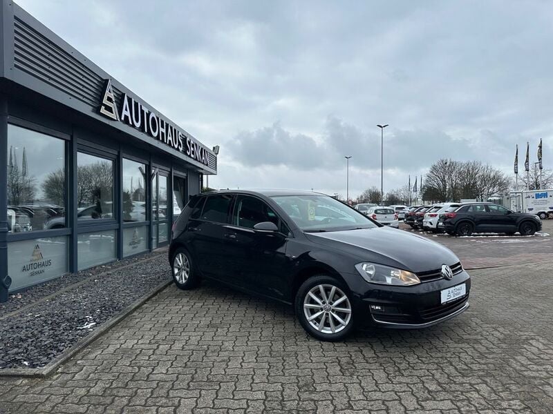 Schwarz Gebraucht 2015 VW Golf VII LOUNGE Limousine | 8.390 € (Fairer Preis) - Bild 1/4