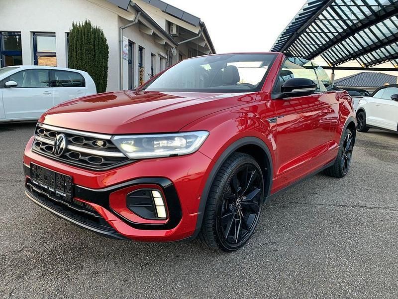 Rot Gebraucht 2022 VW T-Roc Cabriolet R-line Cabrio | 29.900 € (Fairer Preis) - Bild 1/4