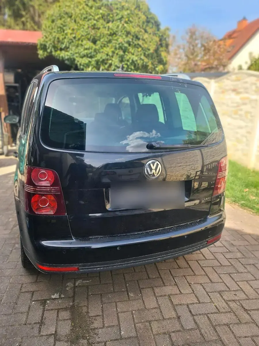 Gebraucht VW Touran 170 PS (125 kW) 2007 Schwarz Van / Kleinbus