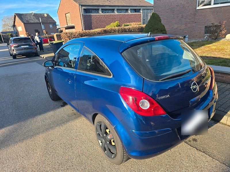 Gebraucht Opel Corsa Edition 80 PS (58 kW) 2008 Blau Kleinwagen