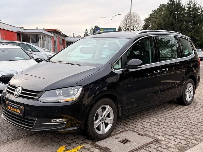 Gebraucht VW Sharan Highline 150 PS (110 kW) 2017 Schwarz Van / Kleinbus