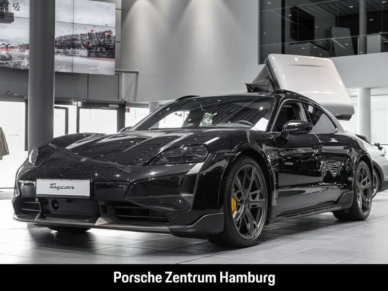 Schwarz Neu 2025 Porsche Taycan Turbo S Cross Turismo Limousine | 239.934 € - Bild 1/4