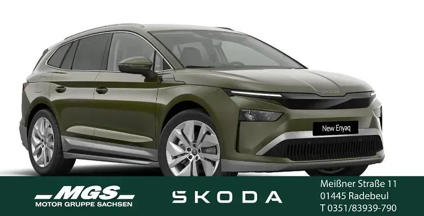 Neu Skoda Enyaq iV Loft 210 kW (286 PS) 2026 Olibogrün metallic SUV