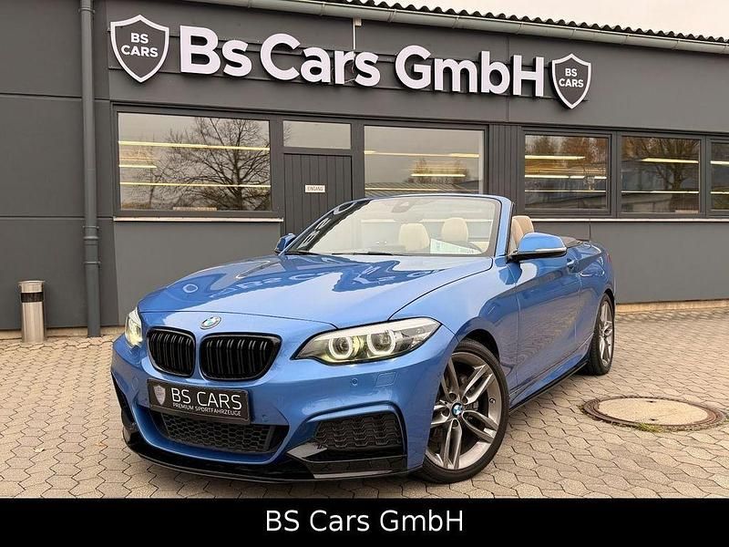 Blau Gebraucht 2018 BMW 230 M Sport Cabrio | 23.500 € (Fairer Preis) - Bild 1/4