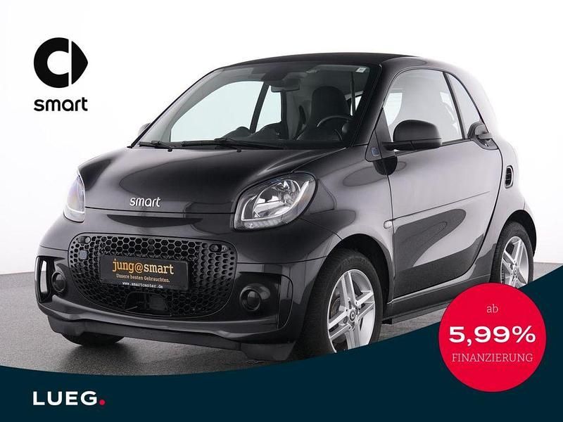 Schwarz Gebraucht 2021 Smart ForTwo Electric Drive Coupé | 9.475 € (Guter Preis) - Bild 1/4