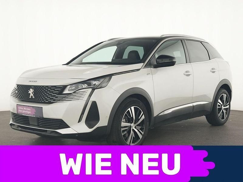 Weiss Gebraucht 2021 Peugeot 3008 GT SUV | 25.775 € (Guter Preis) - Bild 1/4