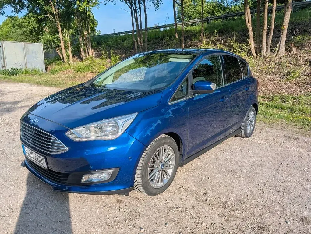 Gebraucht Ford C-MAX Cool & Connect 125 PS (91 kW) 2018 Blau Van / Kleinbus