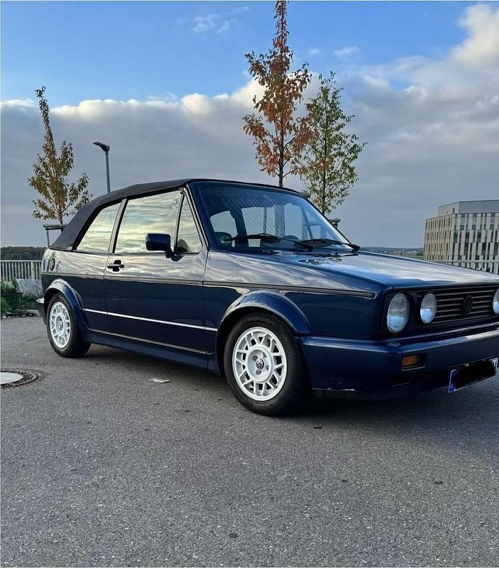 Gebraucht VW Golf Cabriolet 98 PS (72 kW) 1991 Blau Cabrio