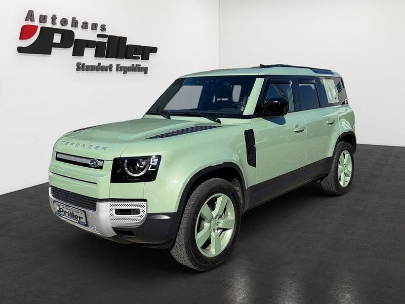 Grün Gebraucht 2023 Land Rover Defender 75th Limited Edition SUV | 69.900 € - Bild 1/4