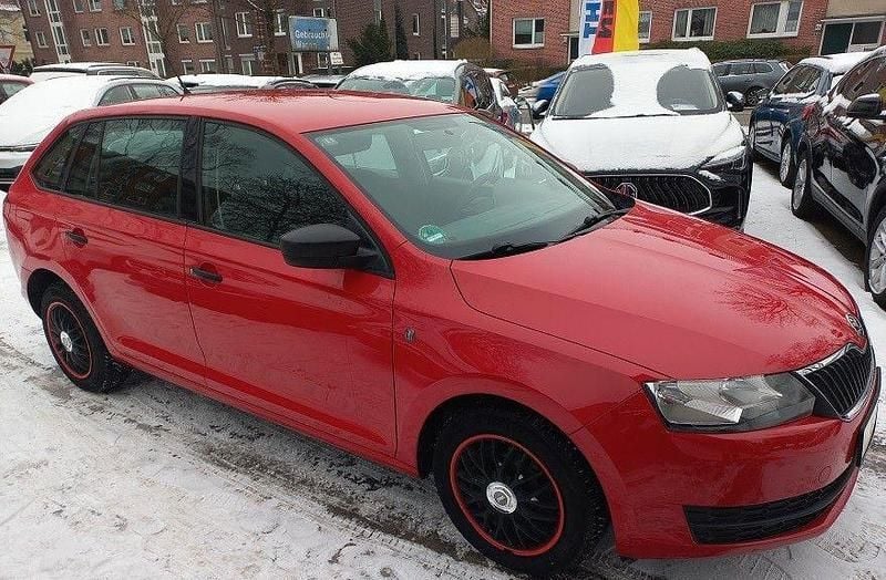 Gebraucht Skoda Rapid 75 PS (55 kW) 2014 Rot Limousine
