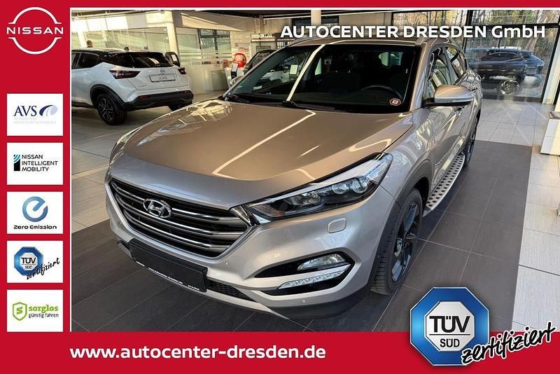 Gebraucht Hyundai Tucson Premium 177 PS (130 kW) 2016 Silber SUV