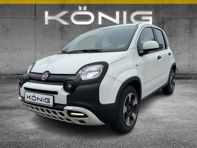 Schwarz Gebraucht 2023 Fiat Panda Cross Cross Kleinwagen | 10.996 € (Guter Preis) - Bild 1/4