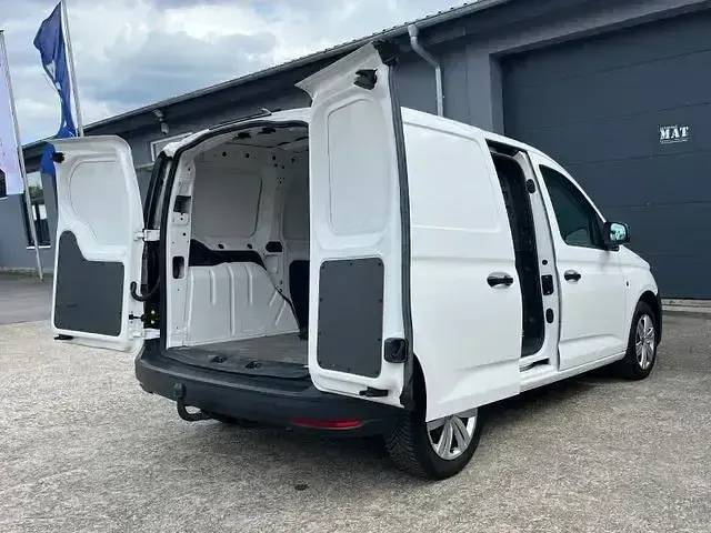 Gebraucht VW Caddy 122 PS (89 kW) 2022 Weiß Van / Kleinbus