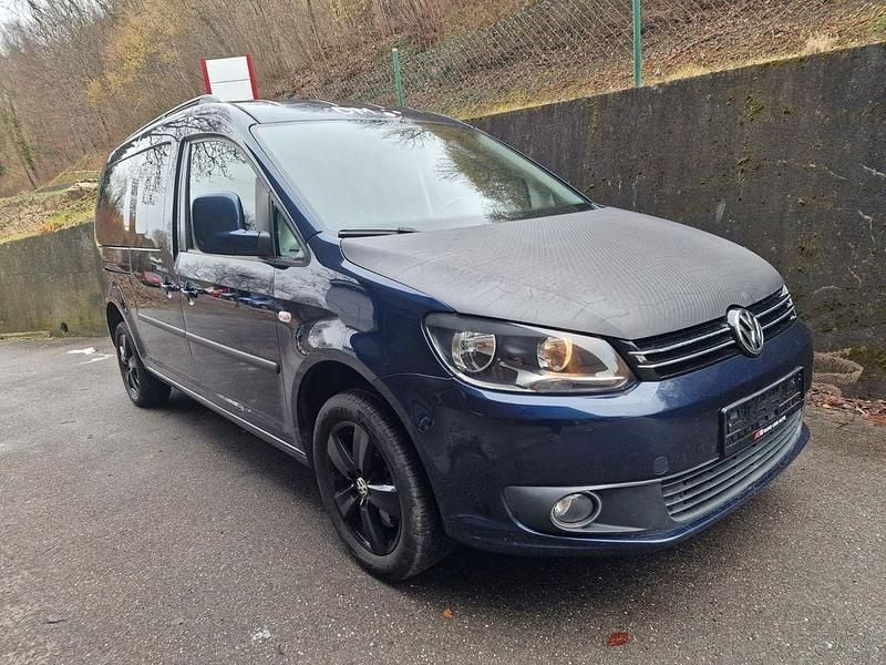 Gebraucht VW Caddy Maxi Comfortline 102 PS (75 kW) 2014 Blau Van / Kleinbus