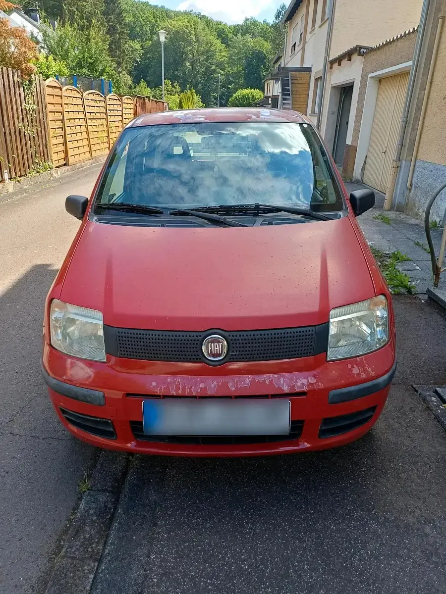 Gebraucht Fiat Panda 54 PS (39 kW) 2008 Rot Kleinwagen