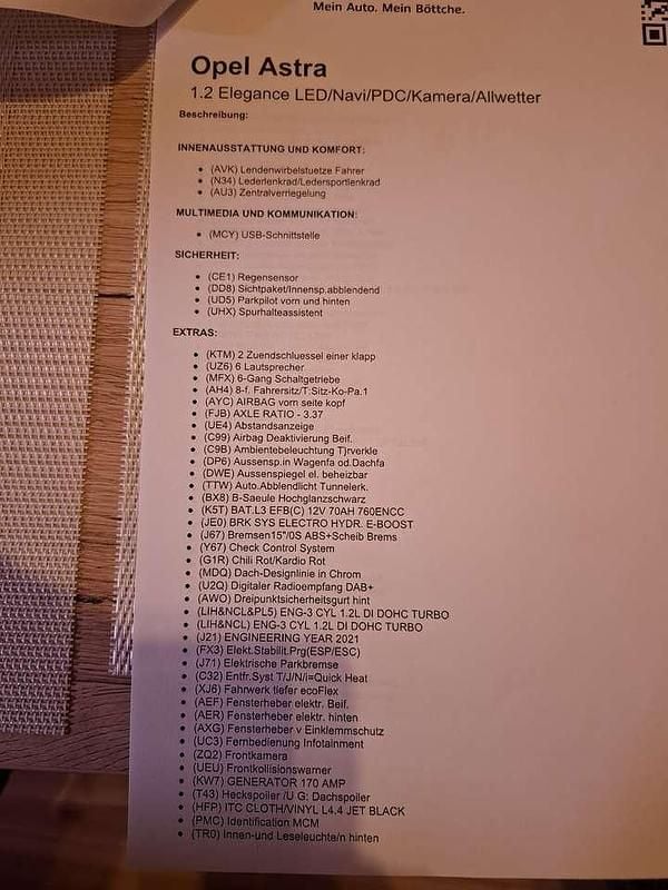 Gebraucht Opel Astra Elegance 110 PS (80 kW) 2021 Kombi