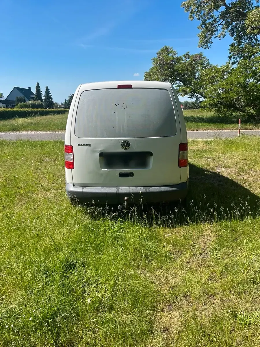 Gebraucht VW Caddy 68 PS (50 kW) 2008 Weiß Van / Kleinbus