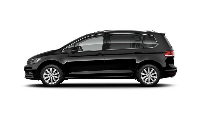 Gebraucht VW Touran Highline 150 PS (110 kW) 2017 Schwarz Van / Kleinbus