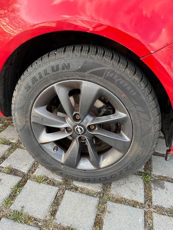 Gebraucht Opel Corsa 60 PS (44 kW) 2008 Rot Kleinwagen