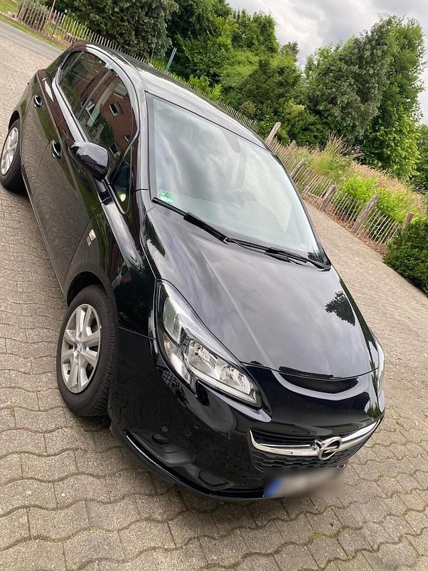 Gebraucht Opel Corsa 90 PS (66 kW) 2019 Schwarz Kleinwagen