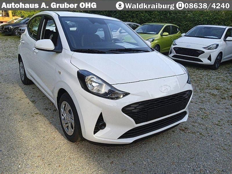 Neu Hyundai i10 Select 63 PS (46 kW) 2025 Atlas white Kleinwagen