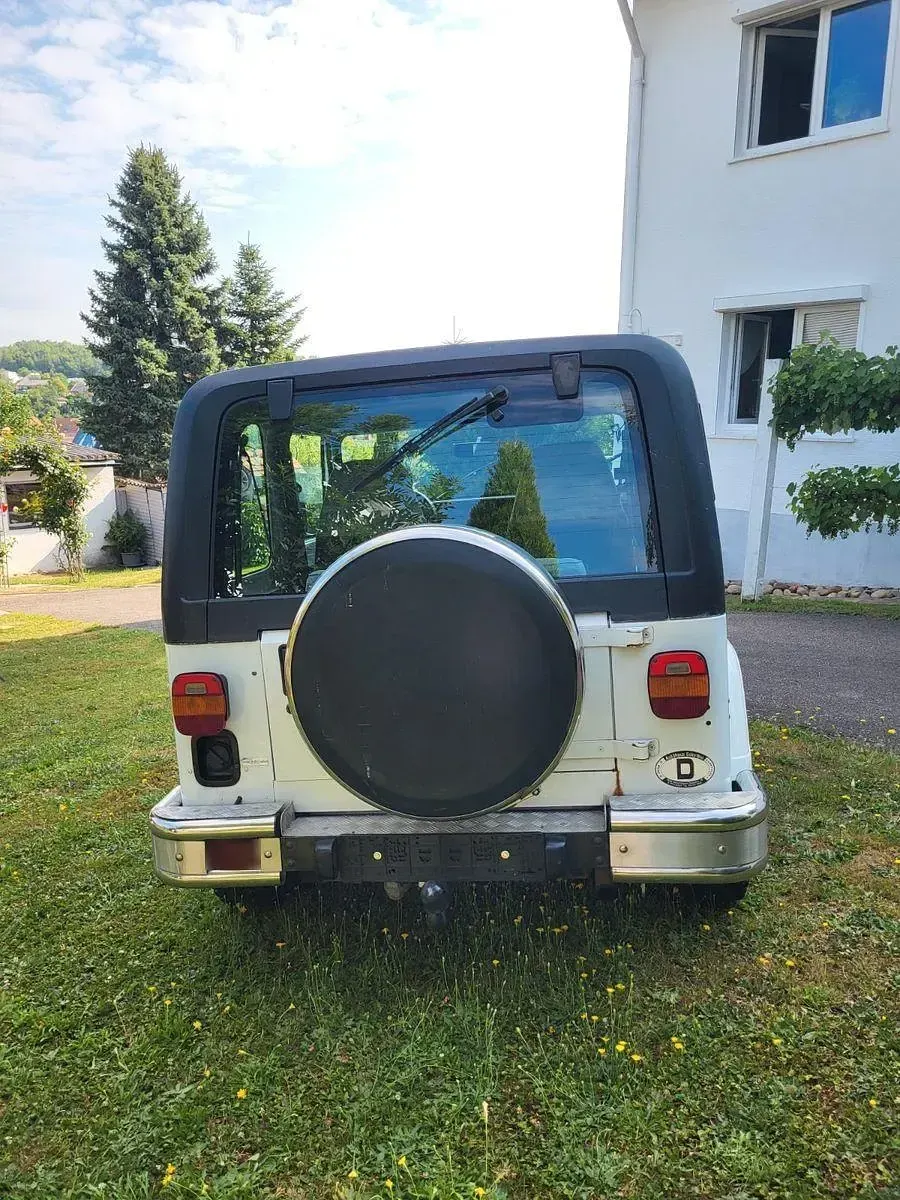 Gebraucht Jeep Wrangler 121 PS (88 kW) 1993 Weiß SUV