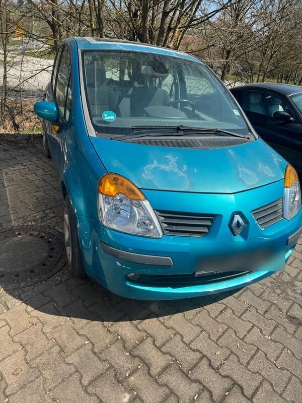 Blau Gebraucht 2004 Renault Modus Van / Kleinbus | 450 € (Superpreis) - Bild 1/4