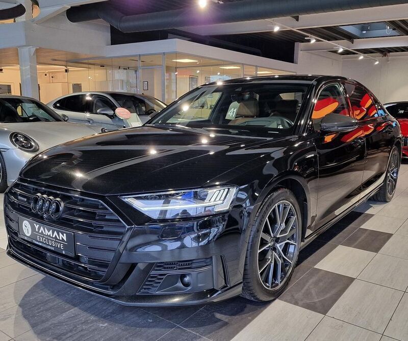 Schwarz Gebraucht 2020 Audi A8L Ambiente Limousine | 67.850 € (Teuer) - Bild 1/4