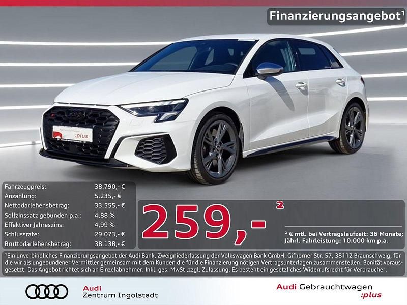 Ibisweiß Gebraucht 2024 Audi S3 Design Limousine | 35.890 € (Superpreis) - Bild 1/3