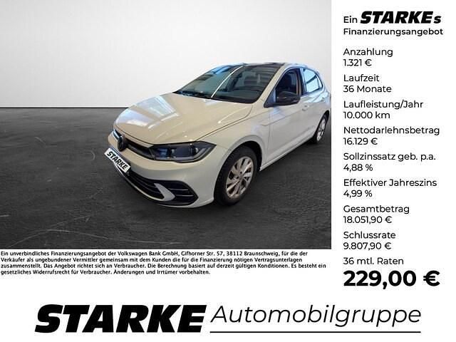 Gebraucht VW Polo Style 95 PS (69 kW) 2022 Weiß Limousine