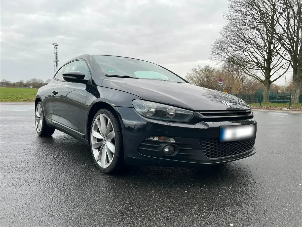 Brugt VW Scirocco 200 HK (147 kW) 2009 Sort Coupe