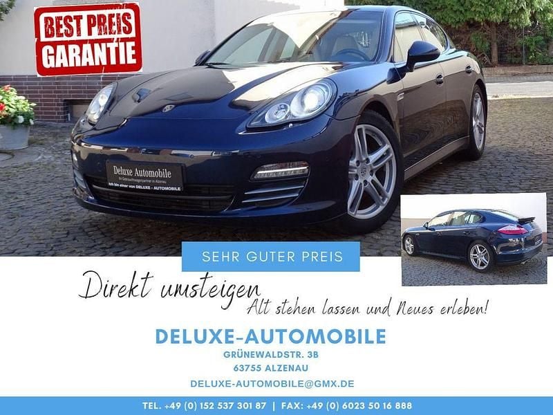 Blau Gebraucht 2010 Porsche Panamera 4 Limousine | 20.950 € (Guter Preis) - Bild 1/4