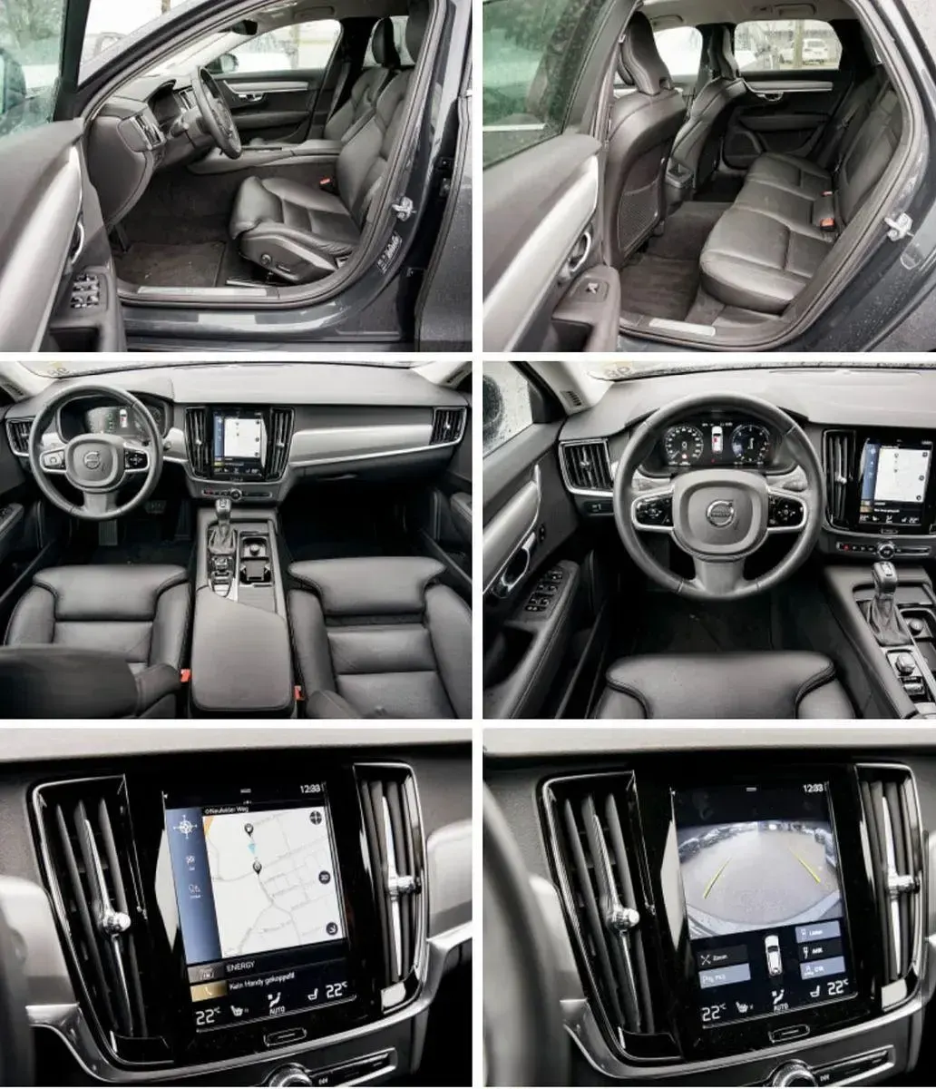 Second-hand Volvo V90 150 CP (110 kW) 2019 Gri Break