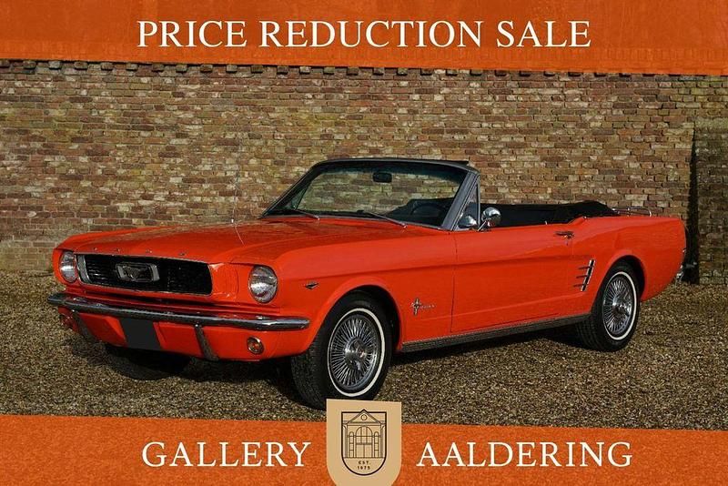 Orange Gebraucht 1966 Ford Mustang Convertible Cabrio | 43.500 € - Bild 1/4