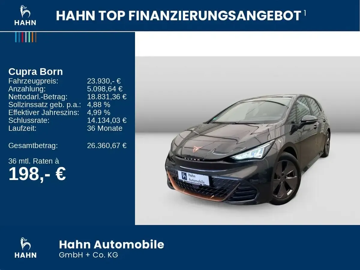 Second-hand Cupra Born 150 kW (204 CP) 2023 Gri Hatchback