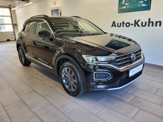 Schwarz Gebraucht 2021 VW T-Roc Sportline SUV | 25.500 € (Fairer Preis) - Bild 1/4