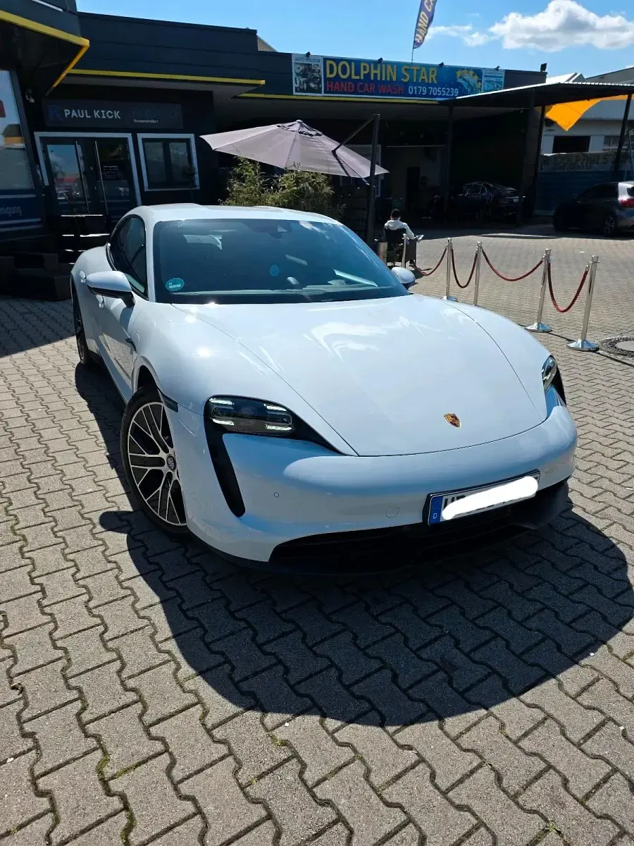 Gebraucht Porsche Taycan Sport 350 kW (476 PS) 2021 Weiß Limousine