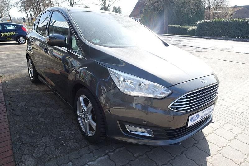 Gebraucht Ford C-MAX Titanium 120 PS (88 kW) 2015 Grau Van / Kleinbus