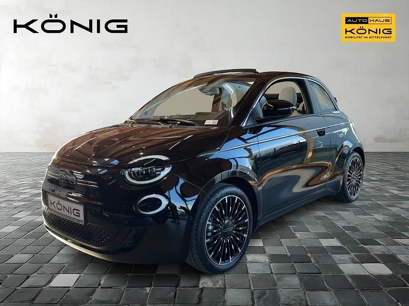 Schwarz Gebraucht 2023 Fiat 500e Cabrio | 28.999 € (Teuer) - Bild 1/4