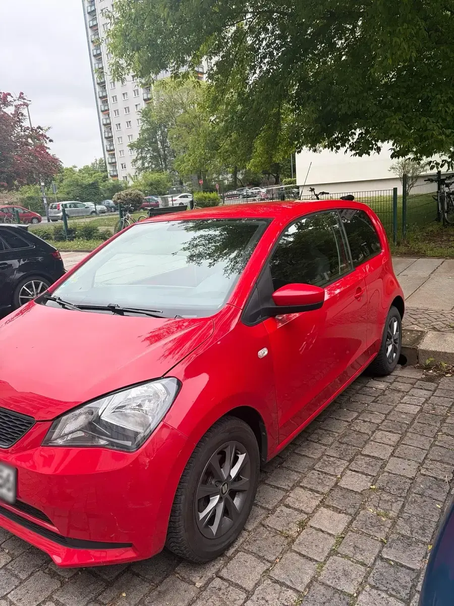 Gebraucht Seat Mii 60 PS (44 kW) 2014 Rot Kleinwagen