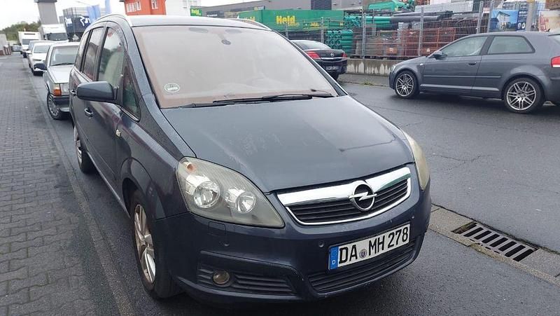 Blau Gebraucht 2007 Opel Zafira Sport Van / Kleinbus | 700 € (Superpreis) - Bild 1/4
