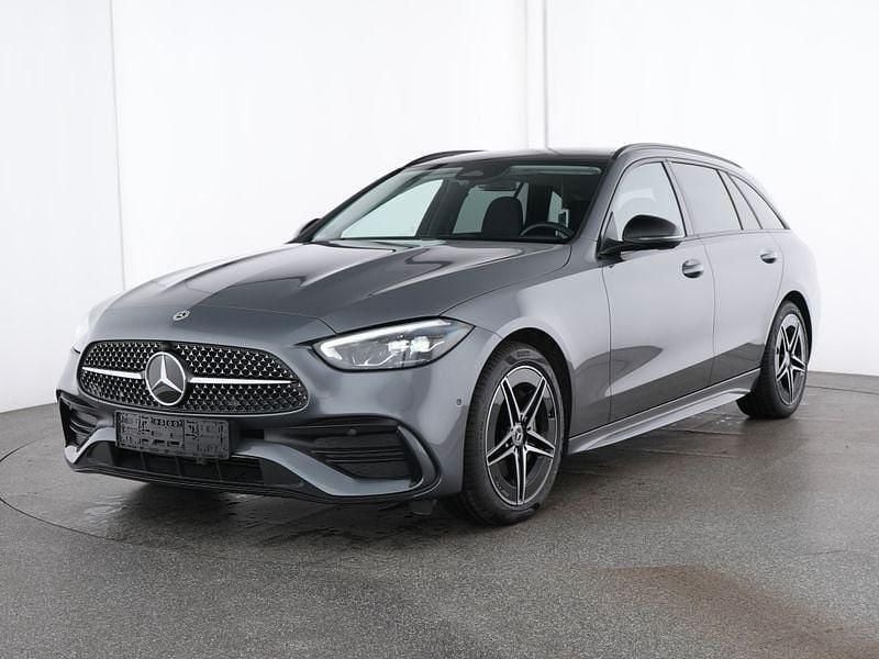 Grau Gebraucht 2024 Mercedes C180 AMG Limousine | 38.590 € (Fairer Preis) - Bild 1/4