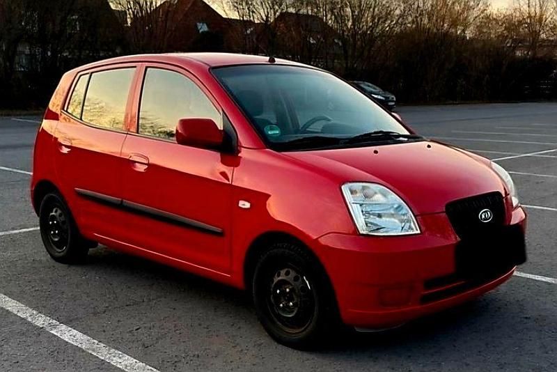 Gebraucht Kia Picanto 65 PS (47 kW) 2007 Rot Kleinwagen