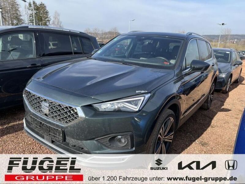 Camouflage grn (metallic) Gebraucht 2021 Seat Tarraco XCELLENCE SUV | 27.999 € (Fairer Preis) - Bild 1/4