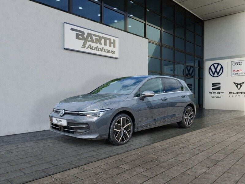 Delfingrau schwarz uni dachfarbe Gebraucht 2025 VW Golf VIII Edition Limousine | 38.490 € - Bild 1/4