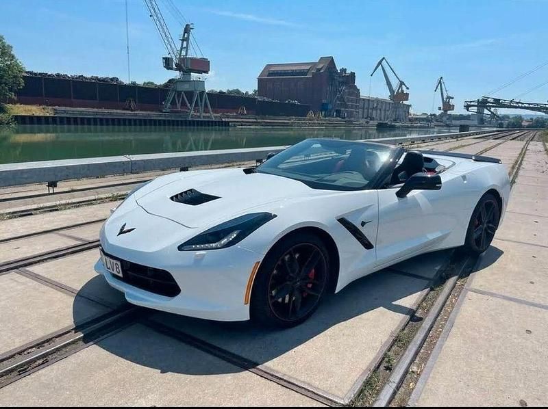 Gebraucht Corvette Stingray 466 PS (342 kW) 2019 Weiß Cabrio