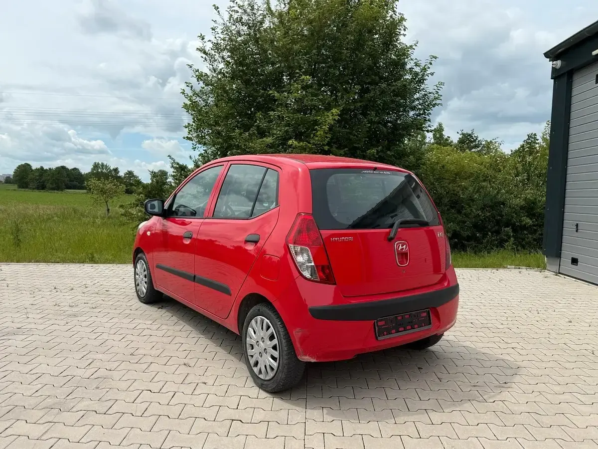 Gebraucht Hyundai i10 Edition+ 67 PS (49 kW) 2009 Rot Kleinwagen